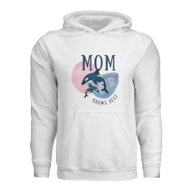 Mom knows best - hoodie