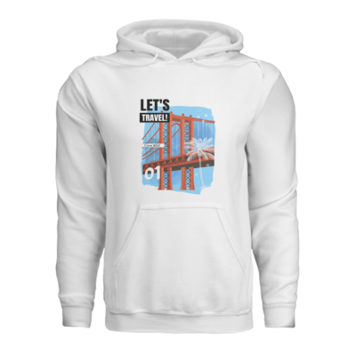 Lets travel - hoodie