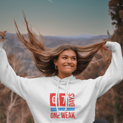 7 days without a pun makes one weak - hoodie