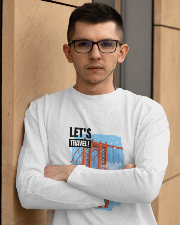 Let's travel - Long sleeve tshirt