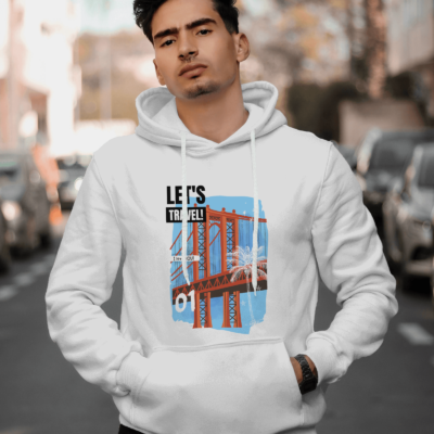 Lets travel - hoodie