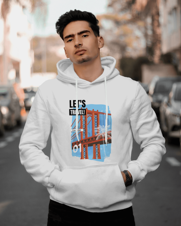 Lets travel - hoodie