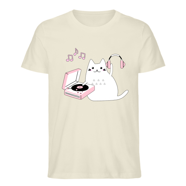 DJ Cat Casual Tee - Image 9