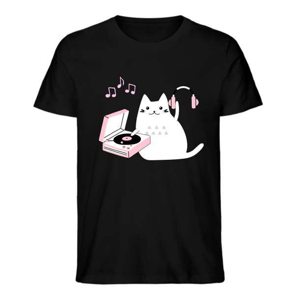 DJ Cat Casual Tee - Image 8