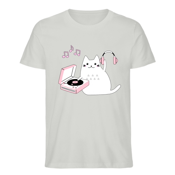DJ Cat Casual Tee - Image 6