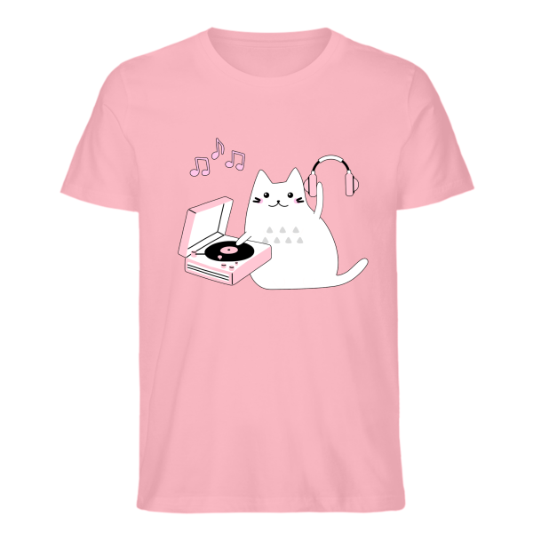 DJ Cat Casual Tee - Image 5