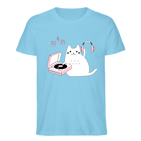 DJ Cat Casual Tee - Image 2