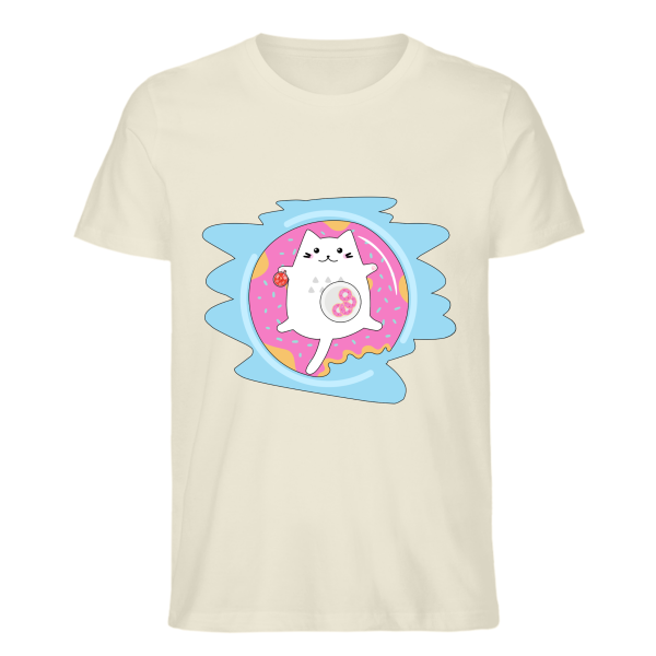 Donut Cat Casual Tee - Image 8