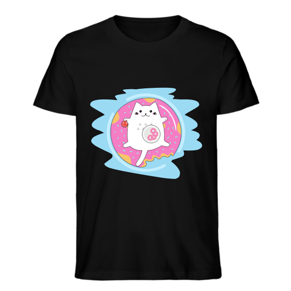 Donut Cat Casual Tee - Image 9
