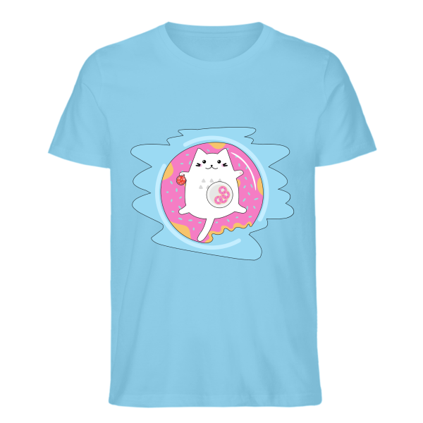Donut Cat Casual Tee - Image 6
