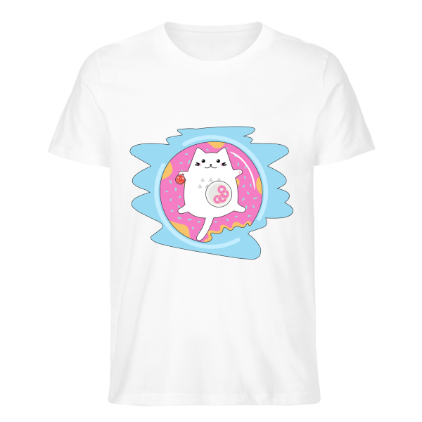 Donut Cat Casual Tee