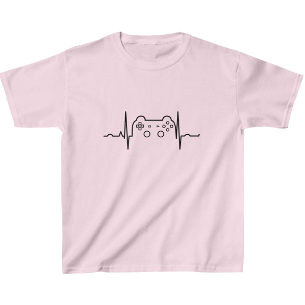 Video Game Heartbeat Kids' T-Shirt - Gaming Design Gift Ideas - Geek Clothing - Image 6