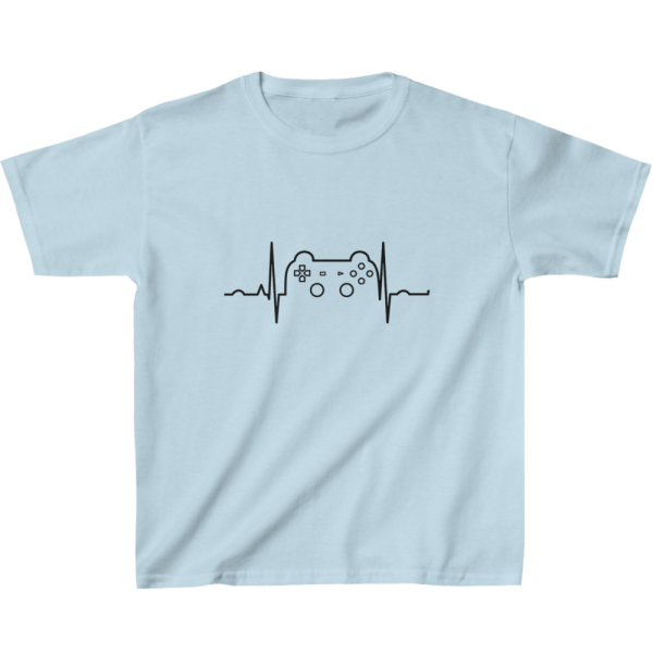 Video Game Heartbeat Kids' T-Shirt - Gaming Design Gift Ideas - Geek Clothing - Image 7