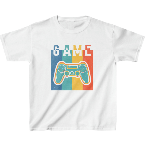 Retro Gamer Kids' Classic Fit T-Shirt - Gift for Kids - Retro Gaming Clothing - Image 2