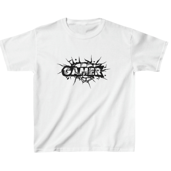 Gamer Kids' T-Shirt - Gaming Inspired Gift Ideas - Gaming Design Stuff - Image 3