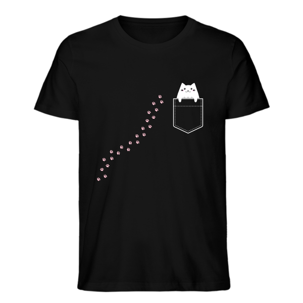 Pocket Cat Casual Tee - Image 3