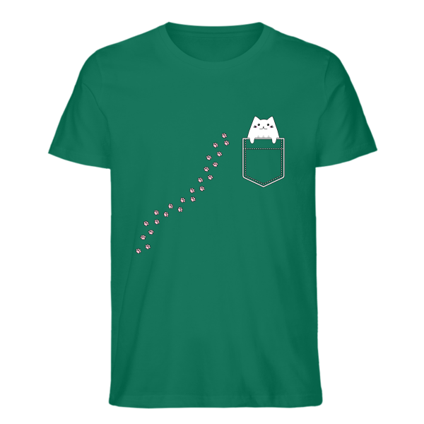 Pocket Cat Casual Tee - Image 4