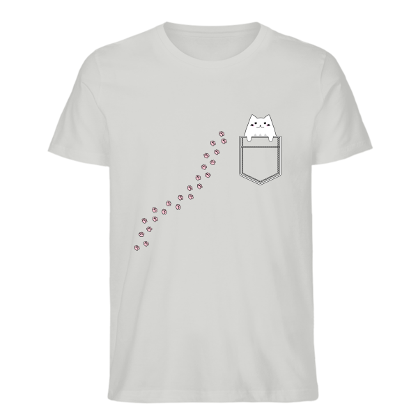Pocket Cat Casual Tee - Image 5
