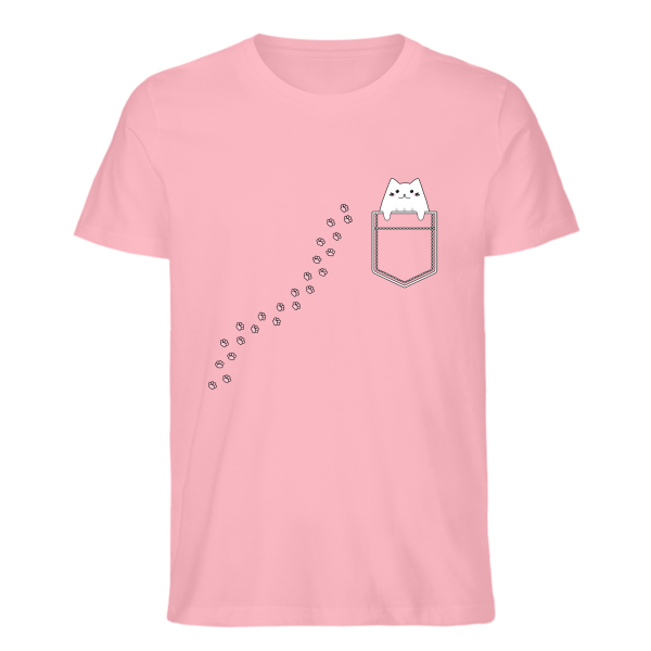 Pocket Cat Casual Tee - Image 6