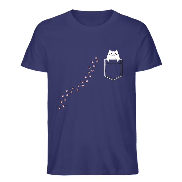 Pocket Cat Casual Tee - Image 8