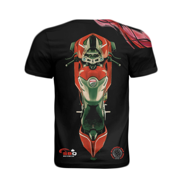 SBQ Limited Edition Ducati 1199 T-Shirt - Image 2