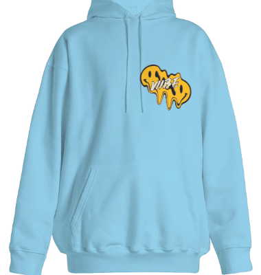 VIIBE OVERSIZED HOODIE Sky Blue