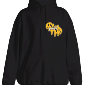 VIIBE OVERSIZED HOODIE Black