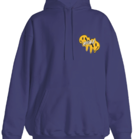 VIIBE OVERSIZED HOODIE Navy Blue