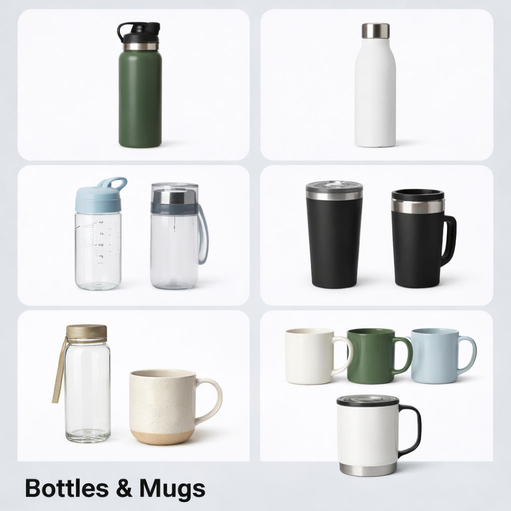 Bottles & Mugs